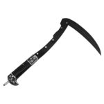 Folding Sickle Stainless Steel Grass Lawn Gardening Farming Portable Safety Sickle Garden tool with nylon bag-A3239