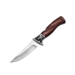 Tiger butcher hunting folding pocket knife handle wood-MC101