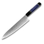 Hot Luxury Blue Wood Handle Damascus 5.5" Chef Knife VG10 67 Layers Carbon Steel Japanese Kitchen Knives-J008